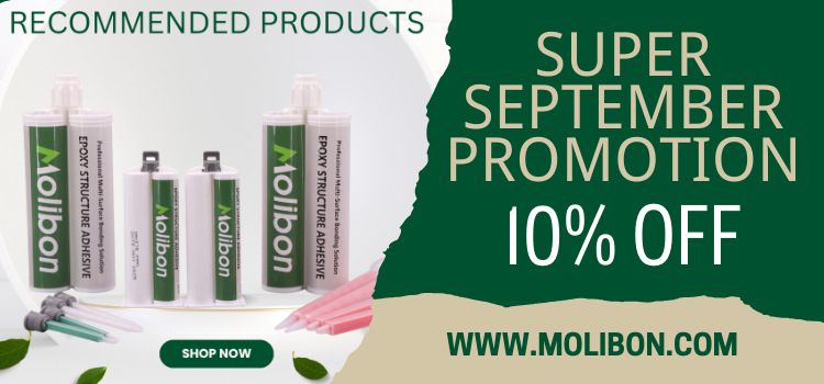 Super promoção de setembro da Molibon: aproveite 10% de desconto em adesivos premium para pedras
