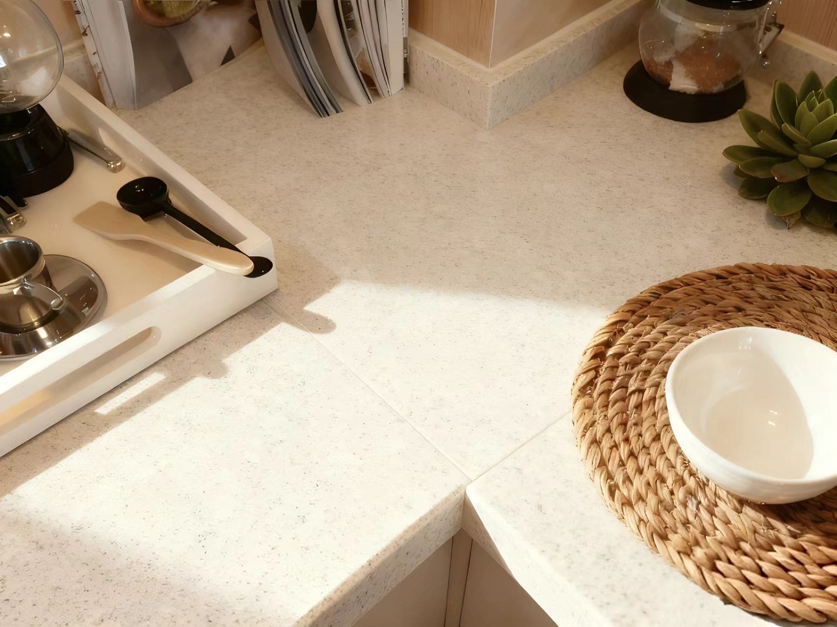 Como esconder a emenda em uma bancada de quartzo?