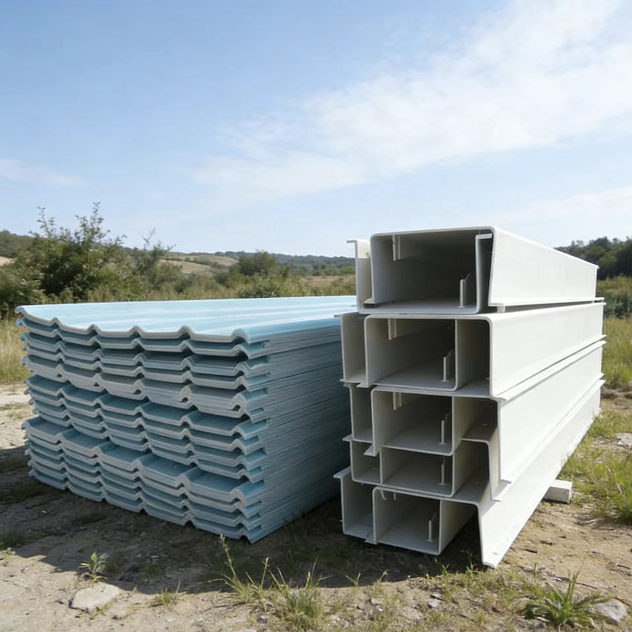 Qual a diferença entre SMC e fibra de vidro?